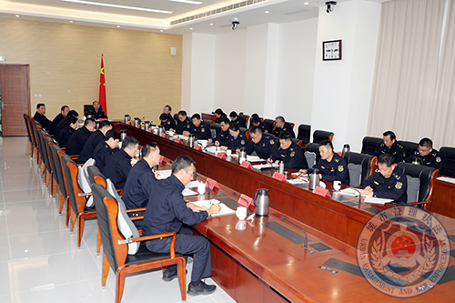 市城管执法局召开第四季度全市城管综合执法工作暨队伍管理调度视频会